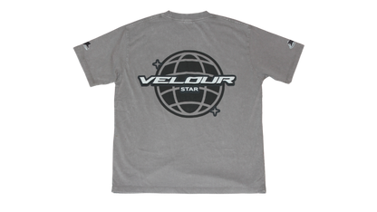Star tee light gray