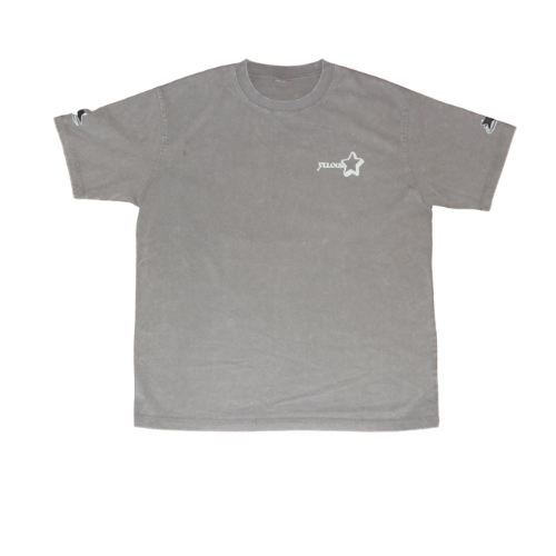 Star tee light gray